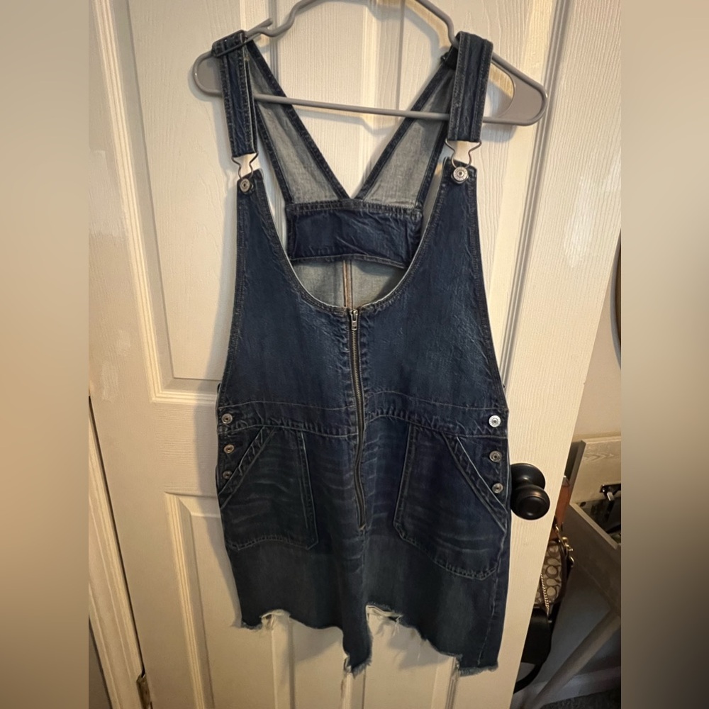 American Eagle Outfitters Denim Overall Dress
